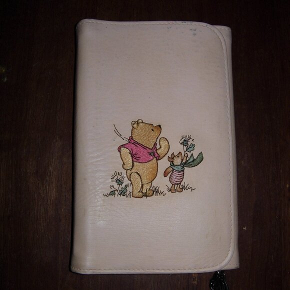 Vintage Disney Winnie the Pooh A6 6-ring binder planner - Picture 1 of 8